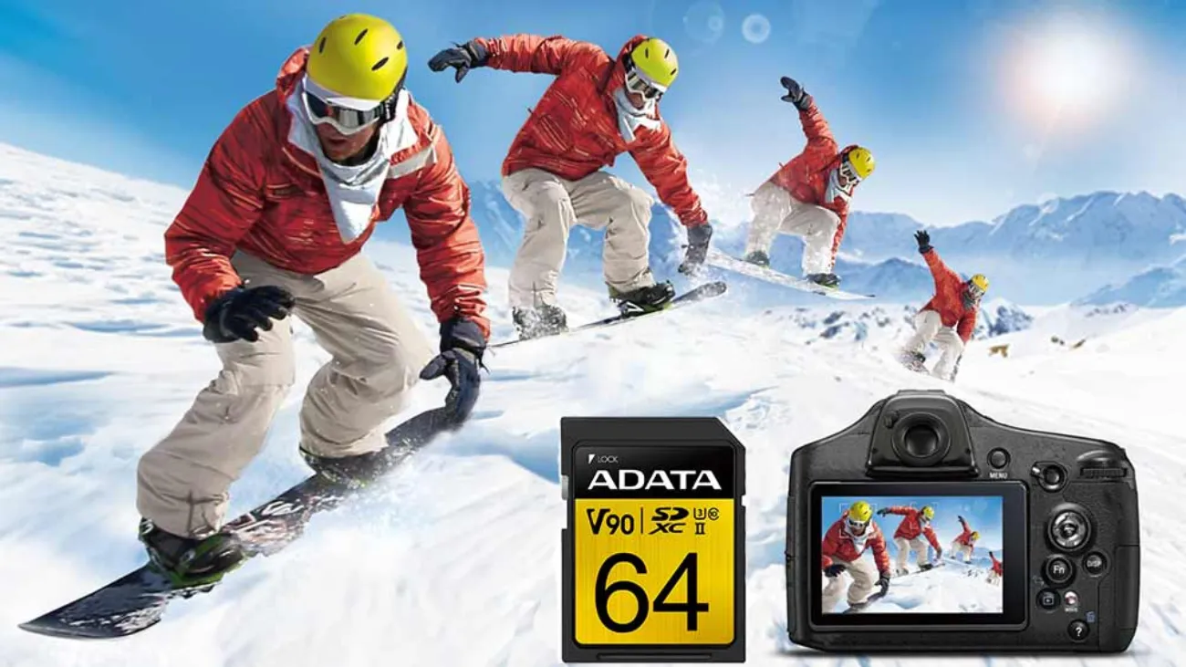 SD karta 64 GB.