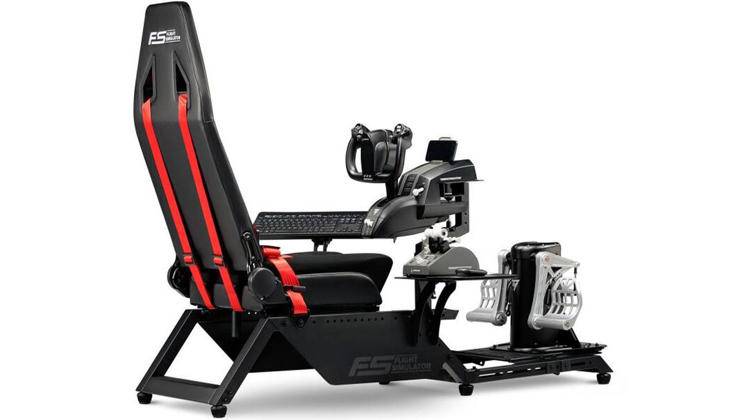 Zvodn kokpit Next Level Racing Flight Simulator.