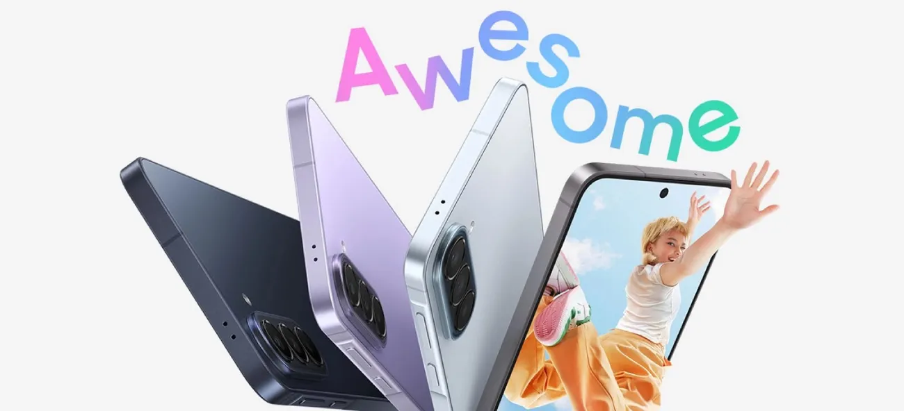 Samsung A57 v různých barvách.