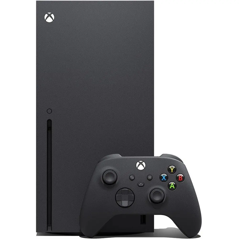 Herní konzole Microsoft Xbox Series X černá.