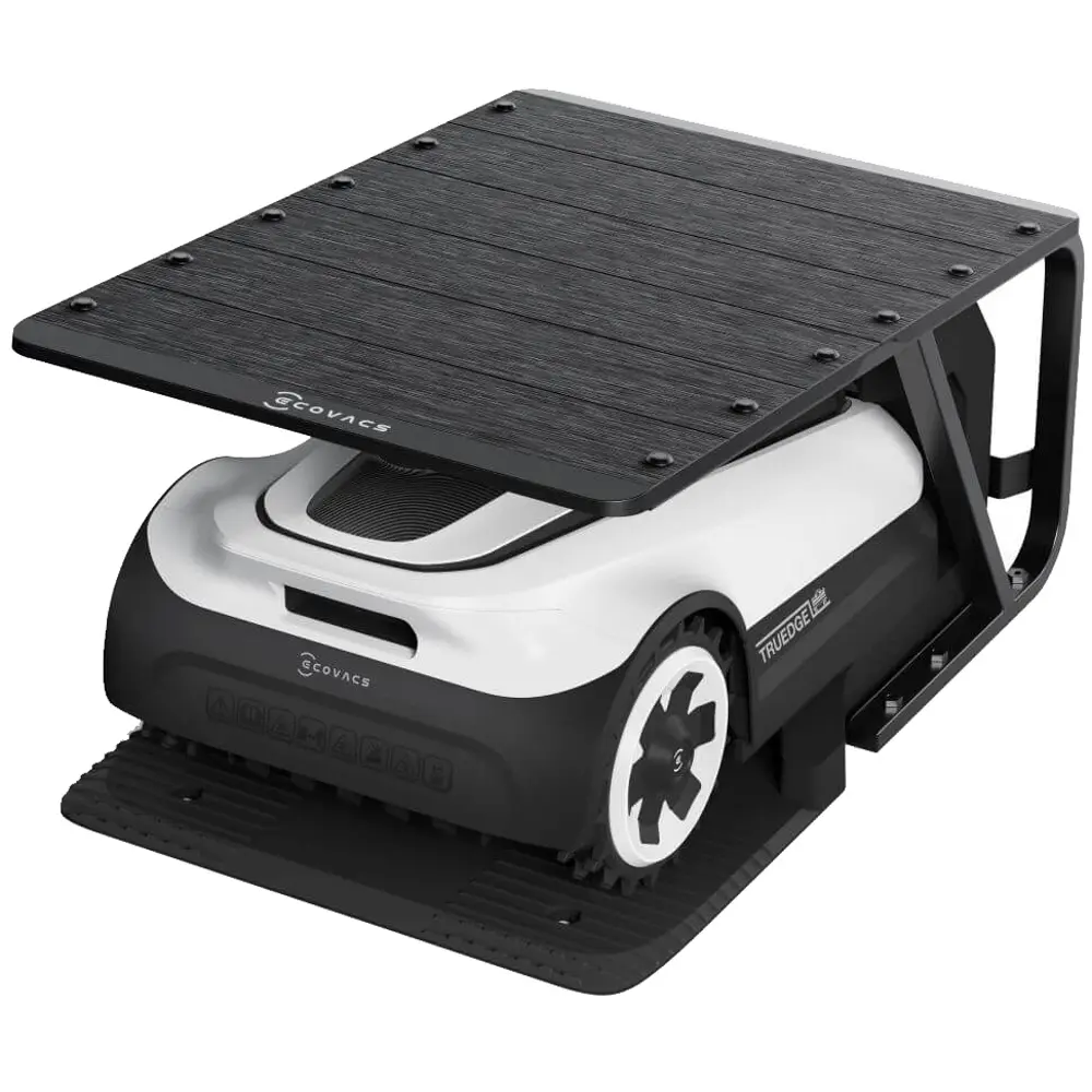 ECOVACS garáž pro robotické sekačky.