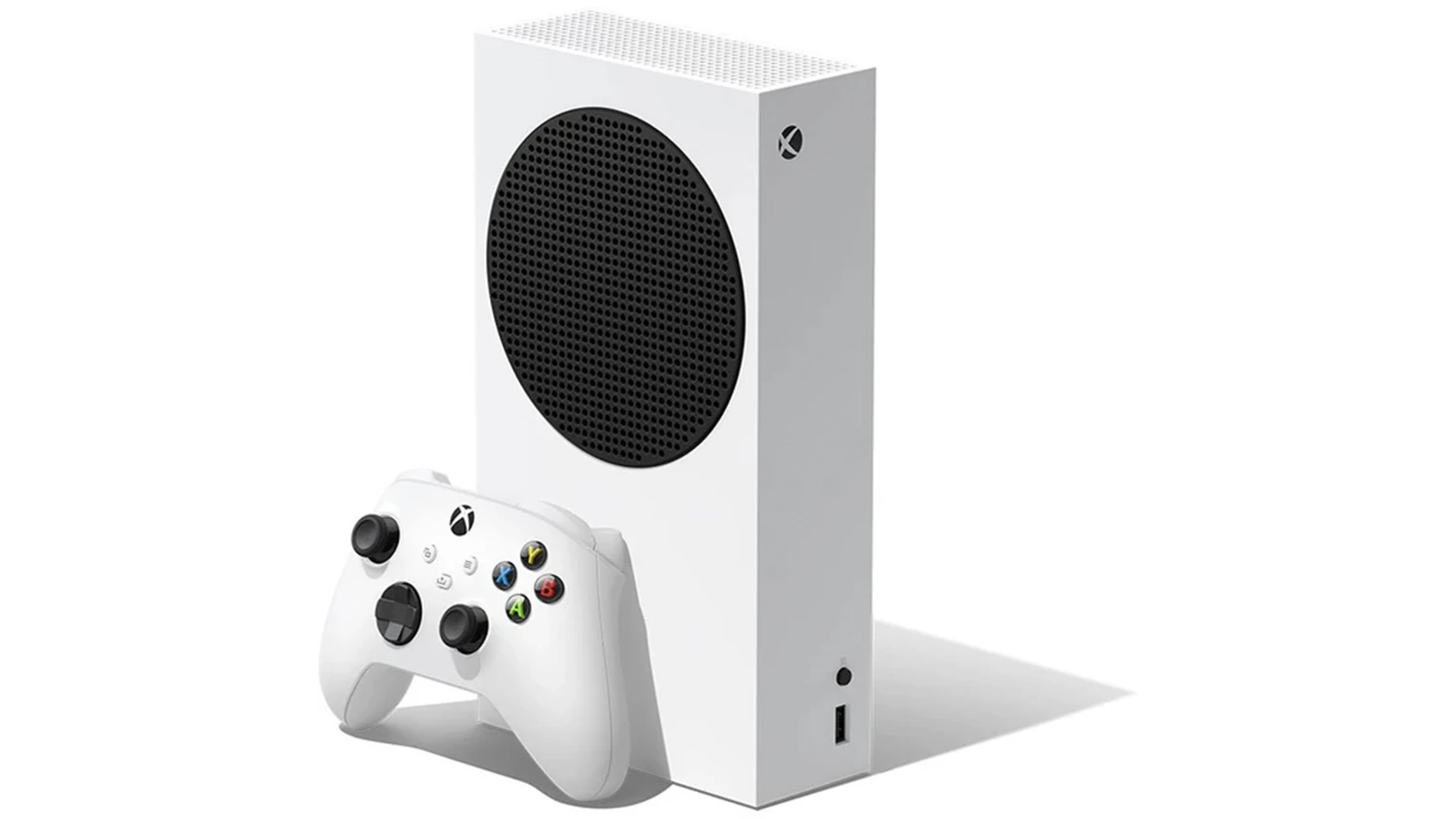 Herní konzole Microsoft Xbox Series S 512 GB bílá.