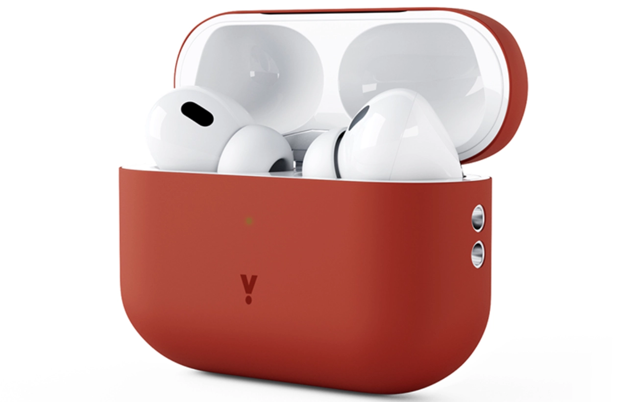 cervena sluchatka AirPods