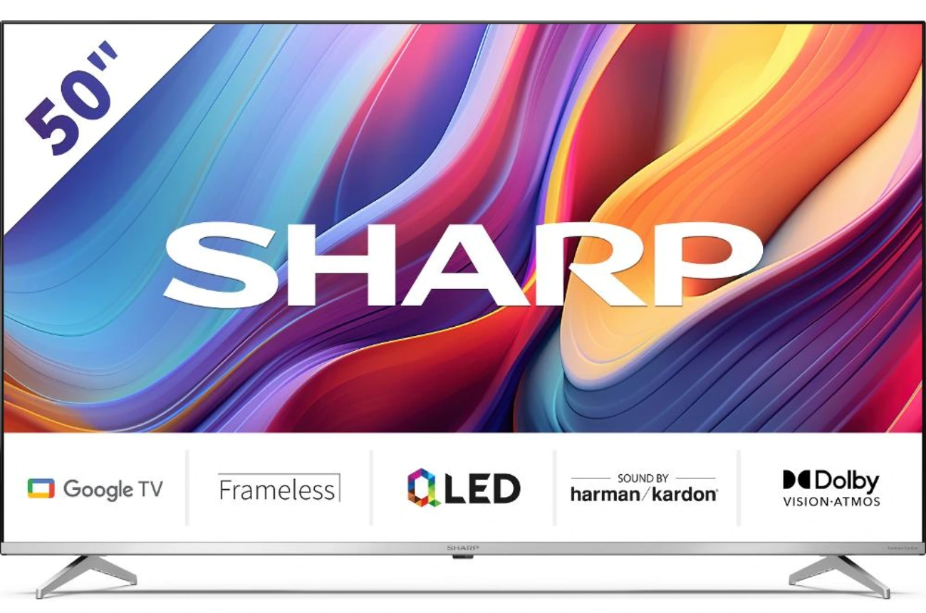 sharp qled televize