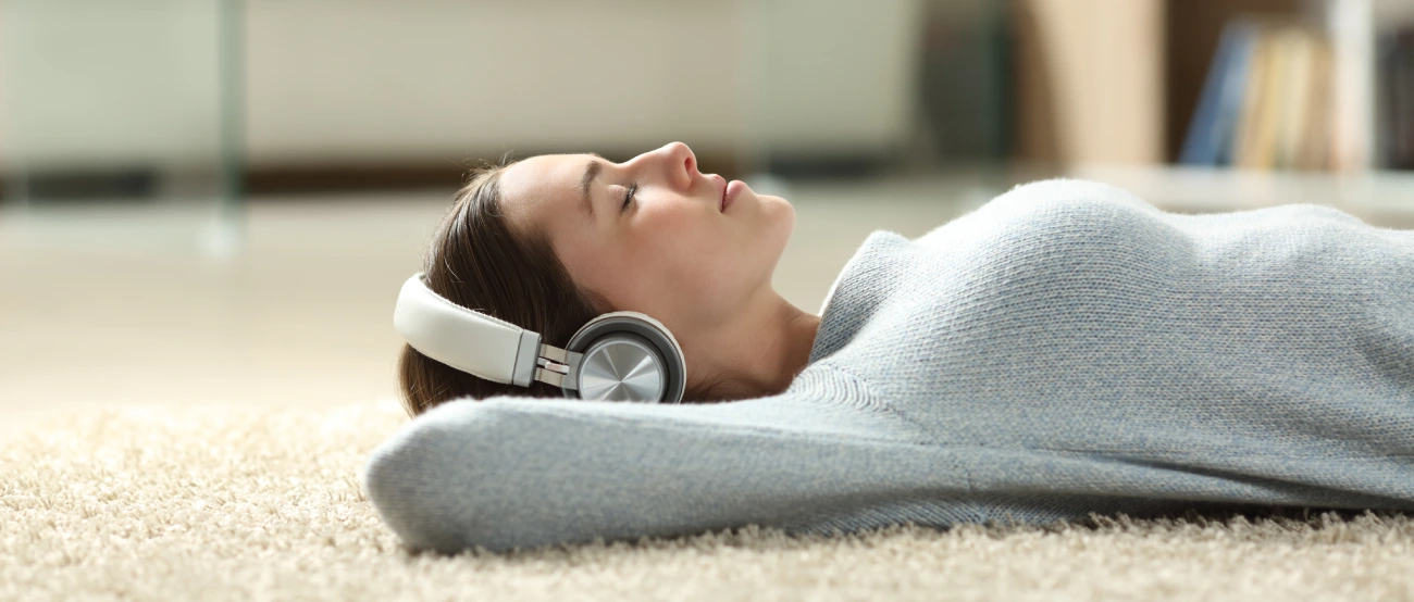 bezdratova sluchatka pro odpocinek