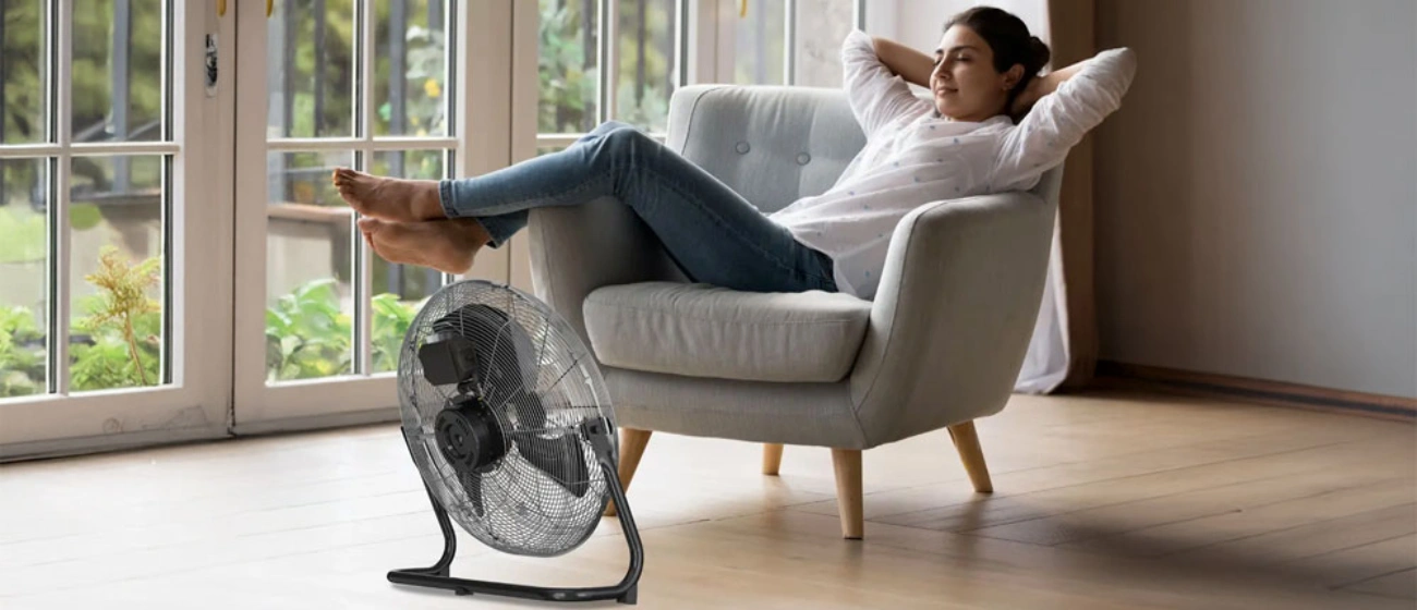 podlahovy ventilator