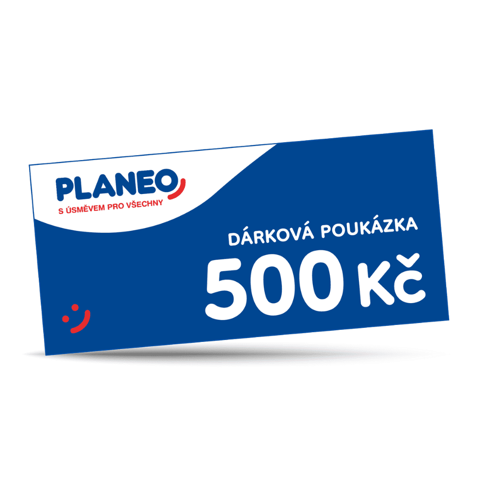 Tištěný dárkový poukaz 500 Kč