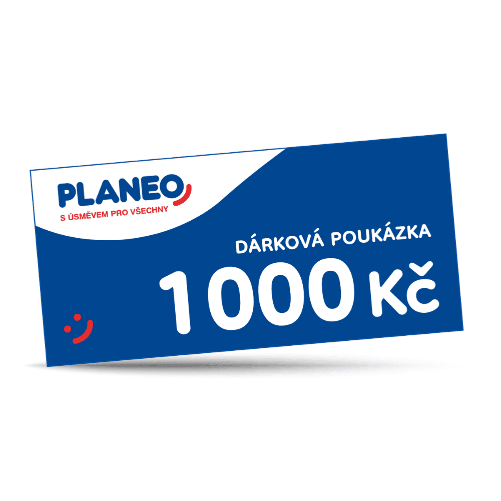Tištěný dárkový poukaz 1000 Kč