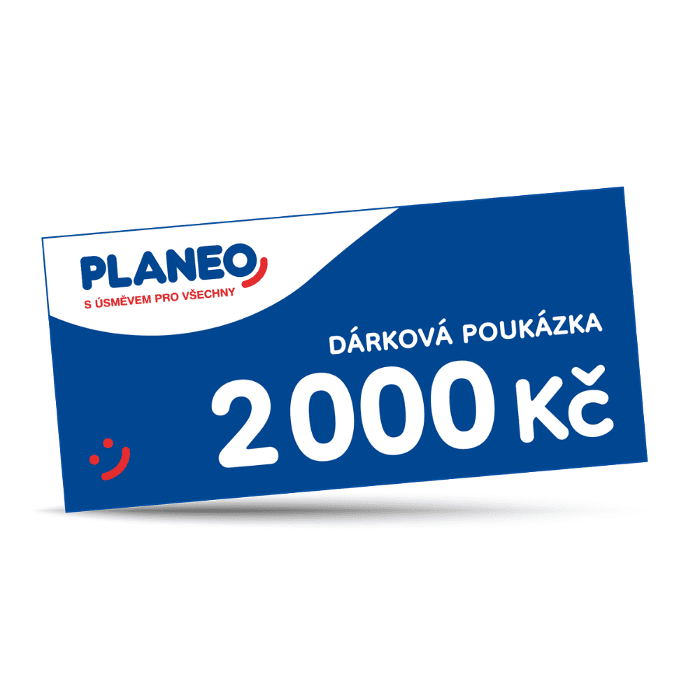 Tištěný dárkový poukaz 2000 Kč