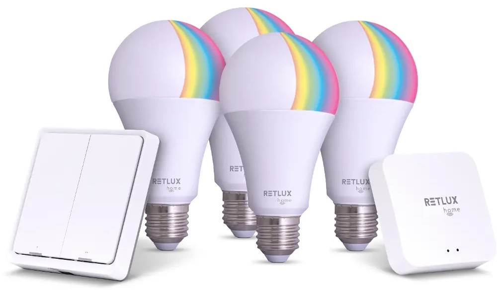 Retlux ZigBee a Wi-Fi žrovkov starter pack RETLUX home