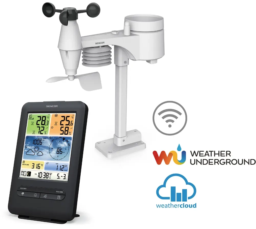 Sencor SWS 9898 WiFi meteostanice