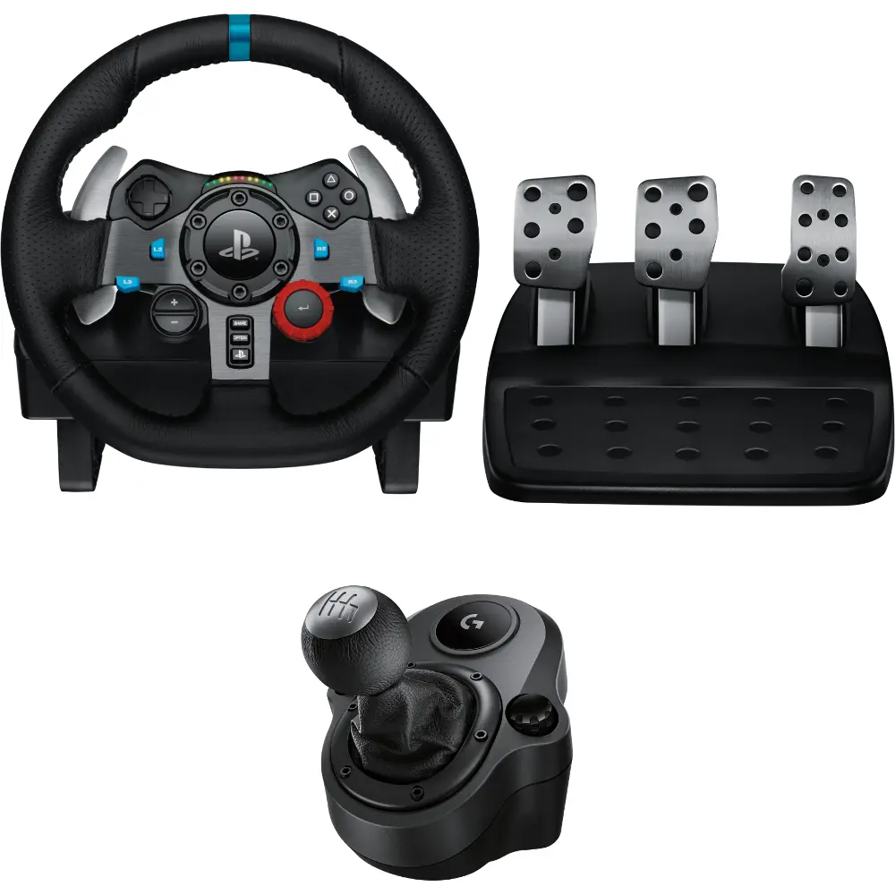 set s volantem řadicí pákou a pedály playstation Logitech Driving Force G29 SE + Driving Force Shifter