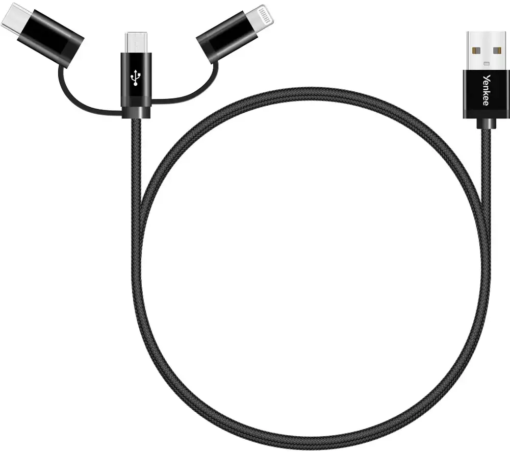 Yenkee YCU 400 BK 3v1 datový kabel