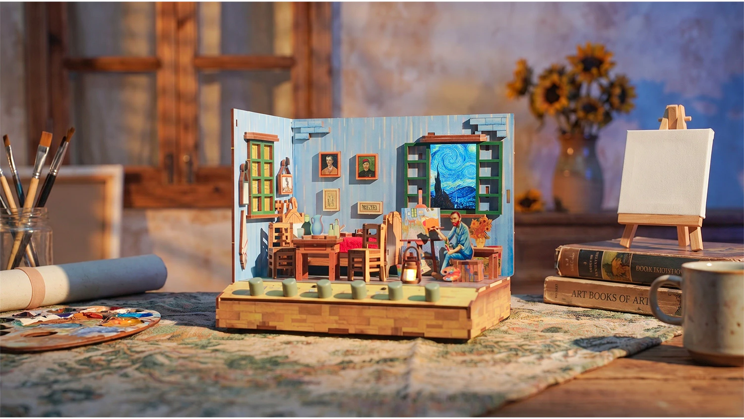 Vincent's Bedroom Tonecheer 3D puzzle