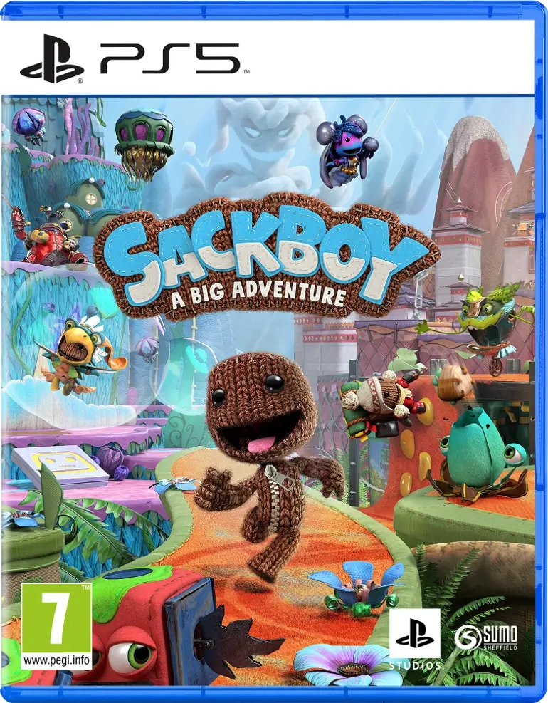 Sony Sackboy A Big Adventure hra na PS5 pro dva