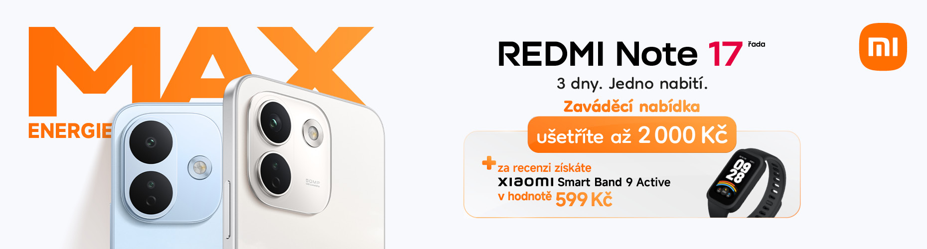 REDMI Note 17 řada – novinky se slevou až 2 000 Kč a dárkem za recenzi
