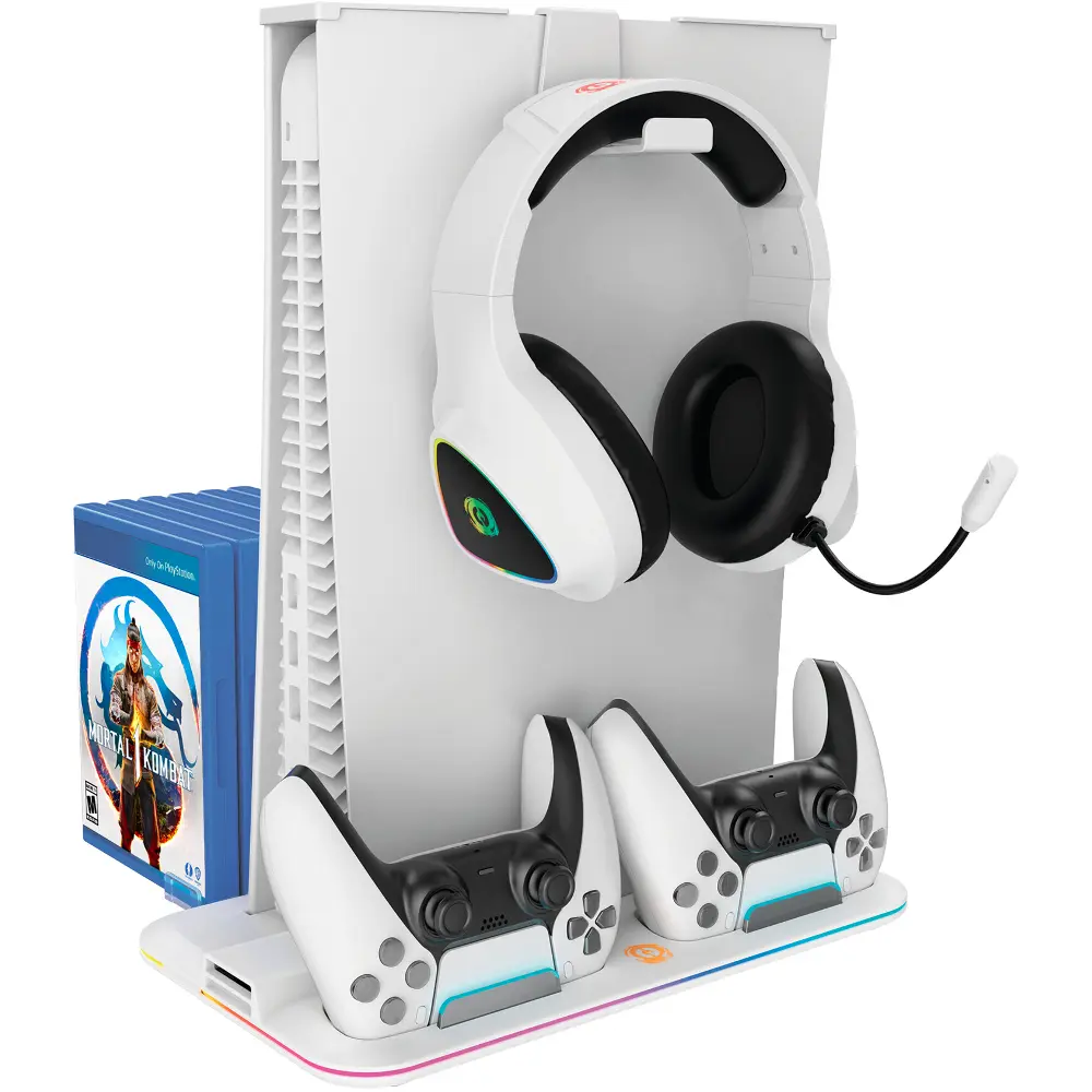 Canyon Multifunkční chladící stojan pro PS5 bílý